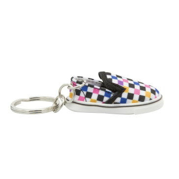 【VANSウェア】SLIP-ON KEYCHAIN ヴァンズ キーチェーン VN000LPSJ4E　MULTI CHECK