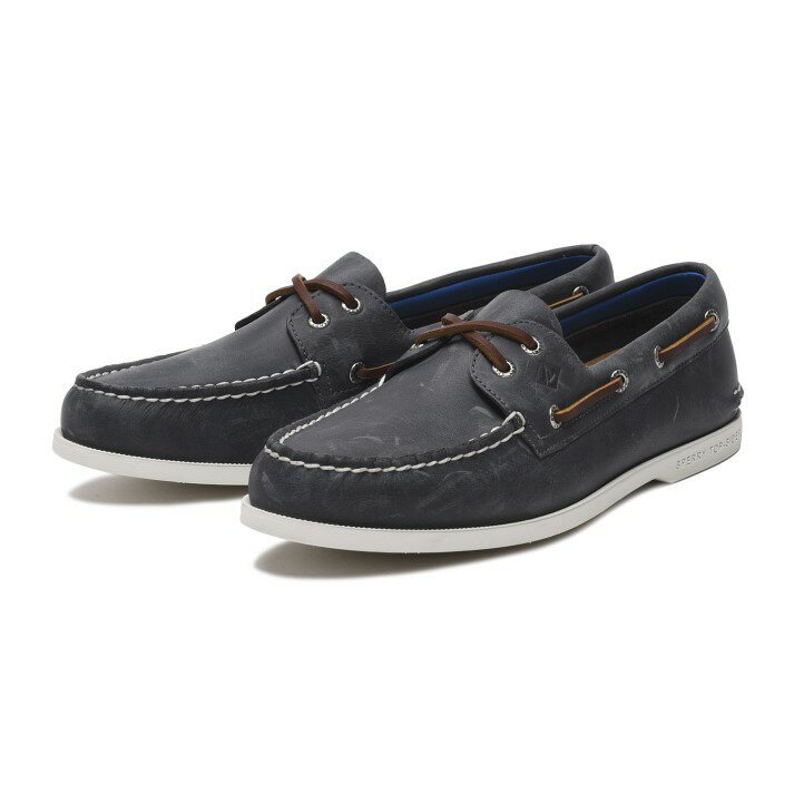 【SPERRY TOPSIDER】 スぺリー トップサイダー A/O 2-EYE PLUSHWAVE(W) エ—オ— ツーアイ プラッシュウェーブ STS22196　NAVY