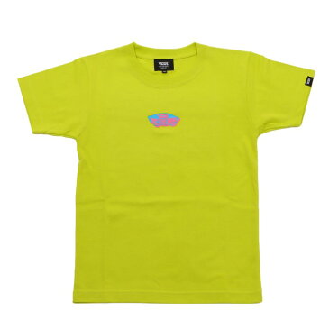 キッズ 【VANSウェア】 ヴァンズ Tシャツ Neon OTW Boys S/S T-Shirts VA20SS-KT06　GREEN