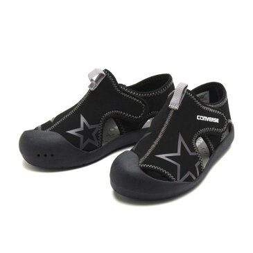 キッズ 【CONVERSE】 コンバース KIDS CVSTAR SANDAL TB (14-20) キッズ CVスター サンダル TB 37300531　BLACK