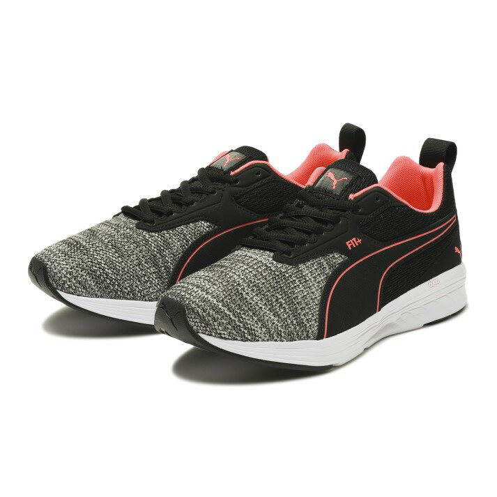 楽天ABC-MART SPORTSレディース 【PUMA】 プーマ NRGY COMET 2 WIDE NRGY コメット 2 ワイド 193969 ABC-MART限定　*04BK/WH/IGNITE