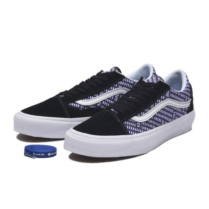 【VANS】OLD SKOOL GORE-TEX ヴァンズ オールドスクールゴアテックス VN0A4V9WB7M　BLK/HELIOTROPE