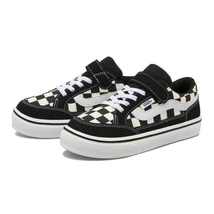 キッズ 【VANS】 ヴァンズ ファルケン FALKEN (15-22) V3830K　BLK/WHT CHK