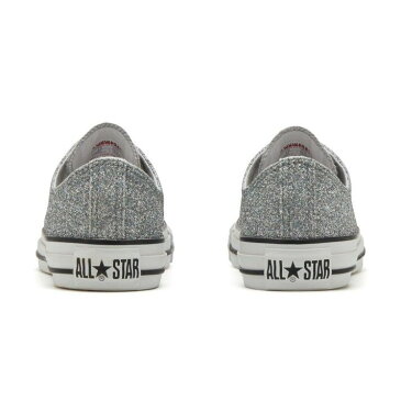 レディース 【CONVERSE】 コンバース ALL STAR GLITTER OX オールスター グリッター オックス 31302640 SILVER