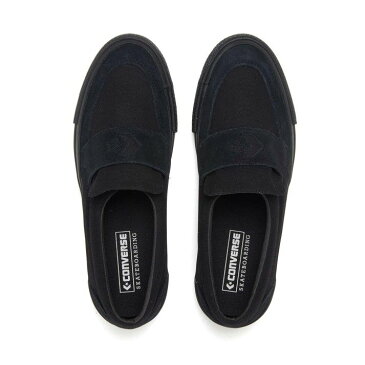 【CONVERSE】 コンバース CS LOAFER SK CS ローファー SK 34200410 BLACKMONOCHROME