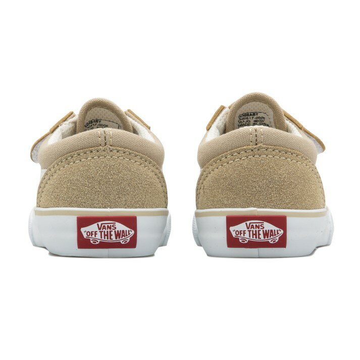 ベビー 【VANS】 OLD SKOOL (12-14) ヴァンズ オールドスクール V36BABY BEIGE