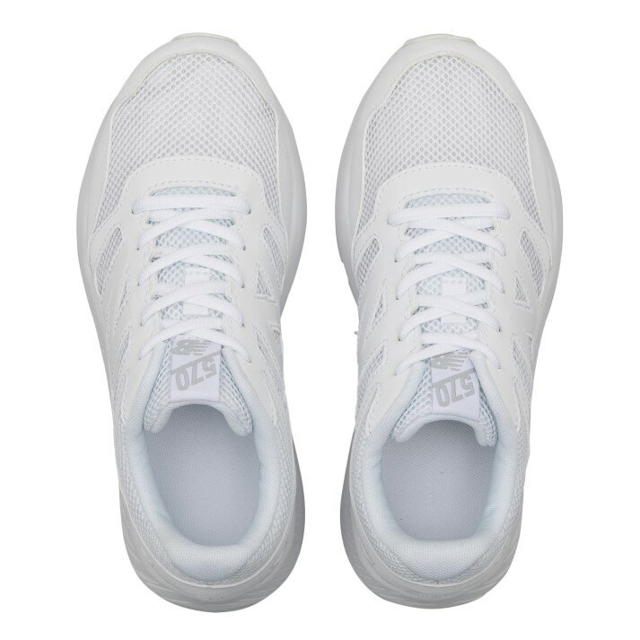 ジュニア 【NEW BALANCE】 ニューバランス YK570WG(W) 215-245 WHITE(WG)