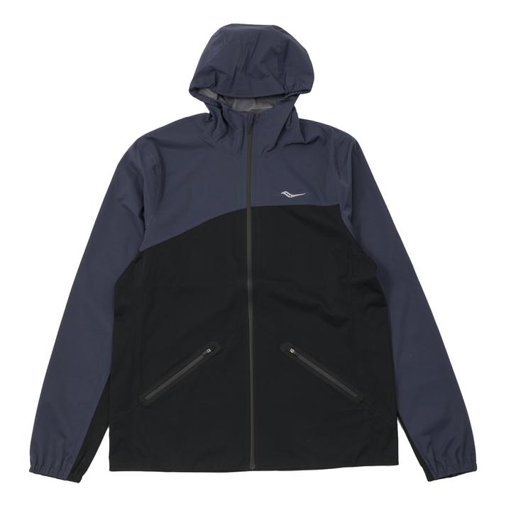 【SAUCONYウェア】 サッカニー M DRIZZLE JACKET ドゥリズル　ジャケット SAM800238-MIBK MOOD IDG/BLK