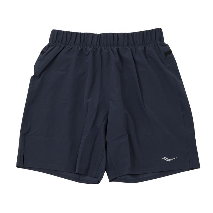 【SAUCONYウェア】 サッカニー M DUSTCLOUD 7 2-1 SHORT ダストクラウド 7 2-1 ショーツ SAM800237-MIBK MOOD IDG/BLK