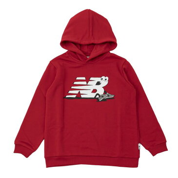 キッズ 【New Balance ウェア】 ニューバランス ウェア CITY スウェットプルオーバーフーディ JJTP0331REP REP