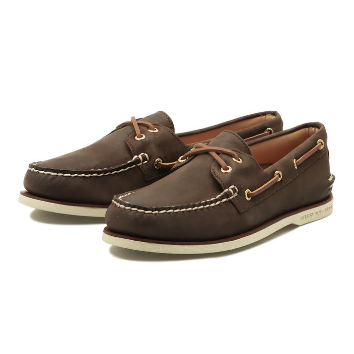 ySPERRY TOPSIDERz Xy[ gbvTC_[ GOLD A/O 2-EYE S[h G?I? c[AC 219493 BROWN