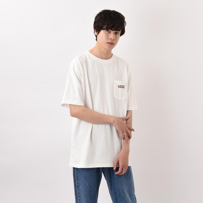 【VANSアパレル(WJ)】 Earthcolor S/S T-Shirts ショートスリーブ VA-L056 OFF WHITE