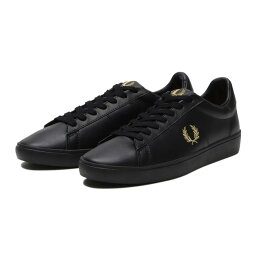 フレッドペリー レザースニーカー （メンズ） 【FRED PERRY】 フレッドペリー SPENCERLEATHER スペンサーレザー B8250 102 BLACK