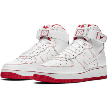 【NIKE】 ナイキ AIRFORCE 1 HIGH '07 エアフォース1 HIGH '07 MCV1753 100WHT/WHT/RED
