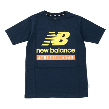 キッズ【New Balance】 ニューバランス NB Essentials NBロゴ Tシャツ ショートスリーブ JJTP1303NGO NGO