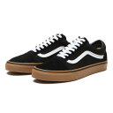 【VANS】 ヴァンズ OLD SKOOL オールドスクール VN0001R1GI6 (GUMSOLE)BLACK