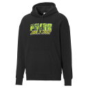 【PUMA】 プーマ M PUMA X SANTA CRUZ HOODIE スウェットプルオーバー 532240 01BLACK