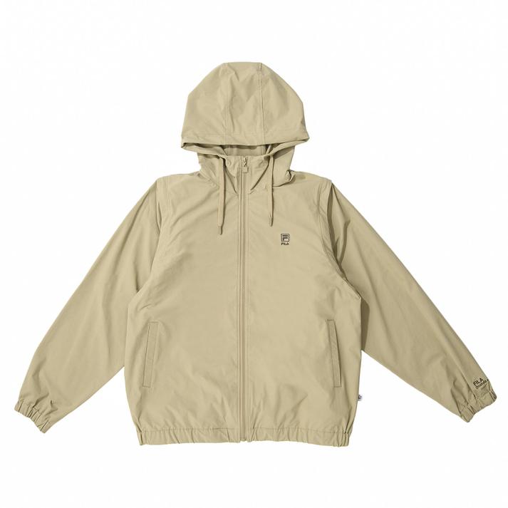 【FILA】 フィラ U F/Z HOODED ナイロンJKT(2WAY) アウター FS3097 BROWN