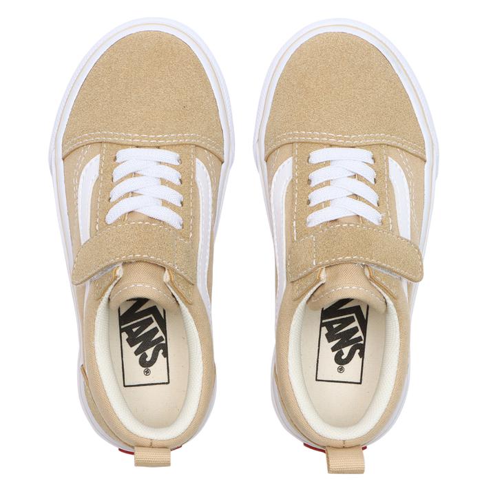 キッズ 【VANS】 ヴァンズ OLD SKOOL(14-18) オールドスクール V36CS BEIGE