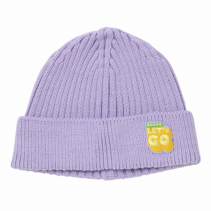 【FILA】 フィラ U FILA*BTScollabo beanie ビーニー BM1156 パープル