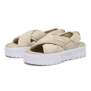 【PUMA】 プーマ W MAYZE SANDAL メイズ サンダル 384829 05PUTTY/WHT