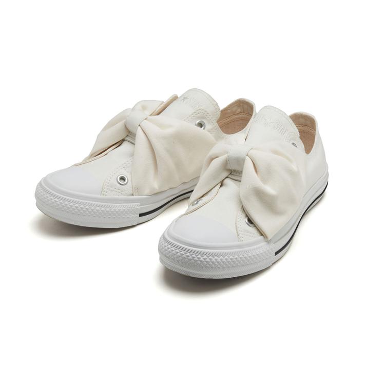 レディース 【CONVERSE】 コンバース AS RIBBONBELT OX オールスター リボンベルト OX 31306320 ABC-MART限定 *WHITE