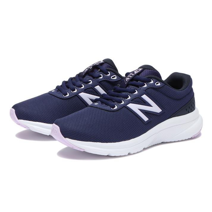 レディース 【NEW BALANCE】 ニューバランス W411NP2(D) W411 W411NP2 ABC-MART限定 *NAVY/PINK(NP2)