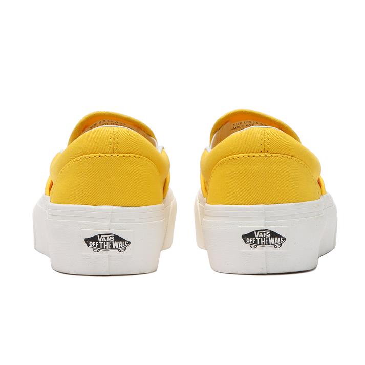 【VANS】 ヴァンズ CLASSIC SLIP-ON PLATFORM クラシックスリッポンプラットフォーム VN0A5KXBB10 (TWILL)FREESIA