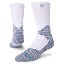 ySTANCE SOCKSz X^X \bNX ICON SPORT CREW \bNX A559A21SC#WHT WHITE