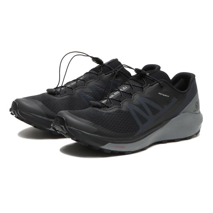 【SALOMON】 サロモン SENSE RIDE 4 センスライド4 L41293800 BLACK/EBONY