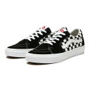 【VANS】 ヴァンズ SK8-LOW スケートロー VN0A4UUK4W7 BLACK/CHK