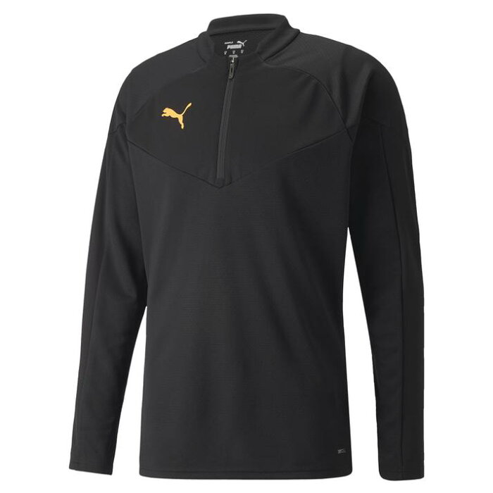 【PUMA】 プーマ INDIVIDUALFINAL 1/4 ZIP TR TOP INDIVIDUALFINAL 1/4 ジップトップ 658104 45BK/N.CITRUS