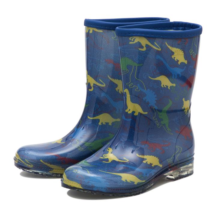 キッズ  ホーキンス RAIN BOOTS(15-21) キッズ レインブーツ HK92019 DINOSAUR