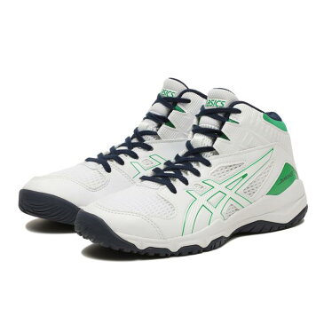 ジュニア 【ASICS】 アシックス DUNKSHOT MB 9 ダンクショット MB9 1064A006.107 W/CILANTRO