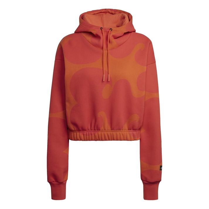 レディース 【adidas】 アディダス W MMK CROP HOODIE スウェット（マリメッコ） HJ7306 CORA