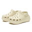 crocs å CLASSIC CRUSH CLOG 饷åå奯å 207521-2Y2 BONE