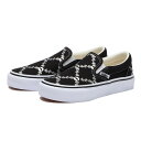 キッズ 【VANS】 ヴァンズ SLIP ON(19-22) キッズ スリッポン V98CK X.CHN BLACK/SILVER