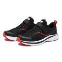 キッズ 【SAUCONY】 サッカニー (17-21)S-KINVARA 13 A/C キンバラ13 SK266523 BLACK/RED