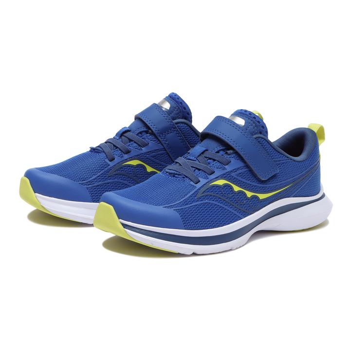 キッズ 【SAUCONY】 サッカニー (17-21)S-KINVARA 13 A/C キンバラ13 SK266524 BLUE/LIME