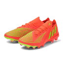 【ADIDAS】 アディダス predator edge.1 l hg/ag プレデター エッジ.1 L ジャパン HG/AG GV8486 SRED/TSGR/CBLK 【ご注意】こちらの商品は弊社実店舗からも集約(入荷)するため、「靴箱の破損、色あせ、プライス貼付、剥がし跡」「靴箱内の包装用紙破れ、商品タグなどが無い状態」「履きジワやボンドの付着、若干のシミ、汚れ」が生じる場合がございます。また、正規の靴箱が著しく破損している状態時には代替の靴箱を使用する場合もございます。尚、弊社実店舗から集約しました商品は検品を行って販売可能な商品をご案内致しております。その為、商品の状態の指定はできませんので予めご了承下さい。※こちらの商品につきましては下記ご利用ガイドをご確認下さい。■ご利用ガイド プレデター エッジは、ドリブル、スワーブ、コントロール、パワー、すべてのプレーに貢献。ゾーンスキンアッパーのラバーリブが、どんなボールもコントロールする。下部に搭載したパワーファセットにより、前足部への重量比率を高め、力のあるキックにも貢献。adidas PRIMEKNITが足をしっかりホールドし、安定性を高める。 サイズ目安はこちら 【サイズ目安】(個人差がございますので、あくまでも目安とお考え下さい。)このシューズの作りは標準です。素材=人工皮革（=合成皮革）・合成繊維 【ご購入前に必ずこちらをご確認ください。 】 [ABCMART][ABCmart][abcmart][ABCマート][abcマート][エービーシーマート][エービーシー][エービーシー マート][バーゲン]