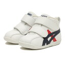 ベビー 【ASICS】 アシックス 12-135 AMULEFIRST SL アミュレファースト SL 1144A223 101 W/NAVY