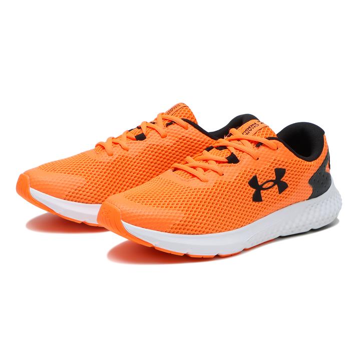 【UNDER ARMOUR】 アンダーアーマー M UA CHARGED ROGUE 3 EX WIDE チャージド ローグ3 エクストラ ワイド 3026020 800PNO/WHT/BLK