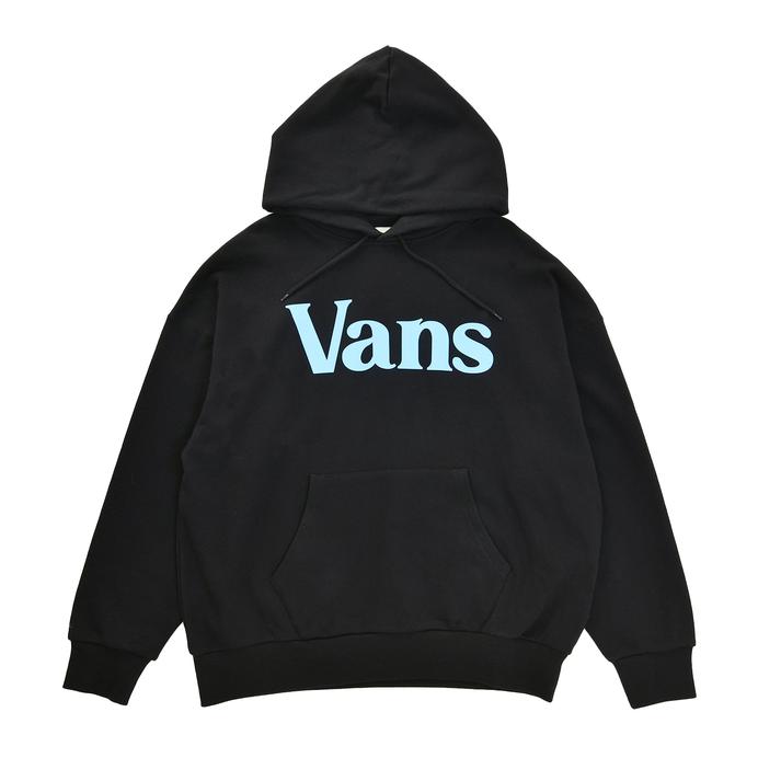 【VANS】 ヴァンズ W Cute Vans Logo H SWT スウェットプルオーバー 122K3030100 BLACK