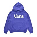 【VANS】 ヴァンズ W Cute Vans Logo H SWT スウェットプルオーバー 122K3030100 LAVENDER 【ご注意】こちらの商品は弊社実店舗からも集約(入荷)するため、「靴箱の破損、色あせ、プライス貼付、剥がし跡」「靴箱内の包装用紙破れ、商品タグなどが無い状態」「履きジワやボンドの付着、若干のシミ、汚れ」が生じる場合がございます。また、正規の靴箱が著しく破損している状態時には代替の靴箱を使用する場合もございます。尚、弊社実店舗から集約しました商品は検品を行って販売可能な商品をご案内致しております。その為、商品の状態の指定はできませんので予めご了承下さい。※こちらの商品につきましては下記ご利用ガイドをご確認下さい。■ご利用ガイド フロントにキュートなVANSロゴがプリントされたプルオーバーフーディ。 オーバーサイズの着用感でリラックス感のある着こなしができる。 サイズ目安はこちら 素材＝綿 100％ S =総丈：約62cm 身巾：約62cm 肩巾：約63cm 袖丈：約51cm M=総丈：約65cm 身巾：約65cm 肩巾：約66cm 袖丈：約52cm上記サイズ表は各部位の目安寸法となります。製品の仕上がり寸法ではございません。こちらの商品は商品不良を除く返品・交換はお受け致しかねます。商品を入れる袋が破損していた場合、代用（他メーカーを含）の袋を使用する場合がございます。商品保護を主としたものですので、どうかご了承下さい。 【ご購入前に必ずこちらをご確認ください。 】 [ABCMART][ABCmart][abcmart][ABCマート][abcマート][エービーシーマート][エービーシー][エービーシー マート][バーゲン]