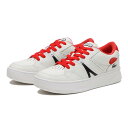 yLACOSTEz RXe L005 222 1 SMA L005 SM01174 286 WHT/RED