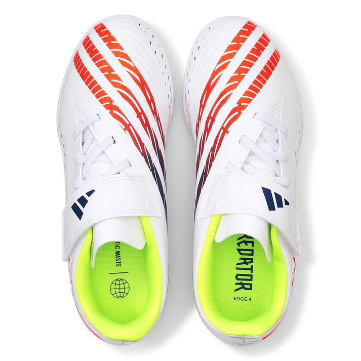 ジュニア 【ADIDAS】 アディダス 21-245predator edge.4 h&l tf j キッズ プレデター エッジ.4 H&L TF J GV8500 FWHT/SYEL/PBLUセール サッカー 用品 セール