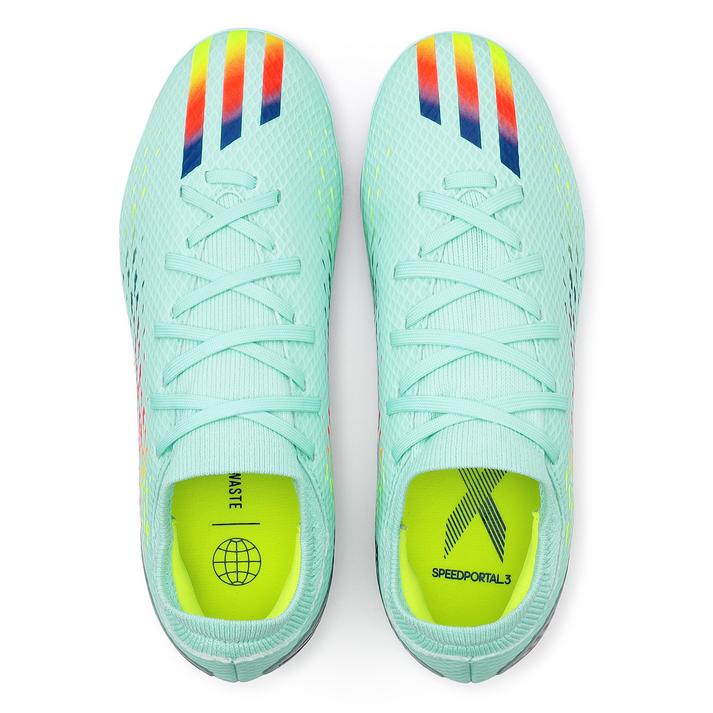 ジュニア 【ADIDAS】 アディダス 21-245x speedportal.3 hg/ag j キッズ エックス スピードポータル.3 HG/AG J GW8480 CAQU/PBLU/SYEL安売り　サッカー　用品　セール