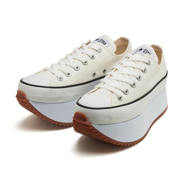 【CONVERSE】 コンバース AS CHUNKBOAT OX オールスター チャンキーボート OX 31306921 WHITE/GUM