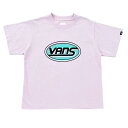 yVANSz @Y W Oval VANS Logo SSTEE V[gX[u 123R3010200 ABC-MART LPINK