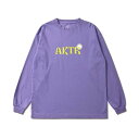 【AKTR】 アクター DESERT DAISY L/S TEE ロングスリーブ 222-078005 PURPLE